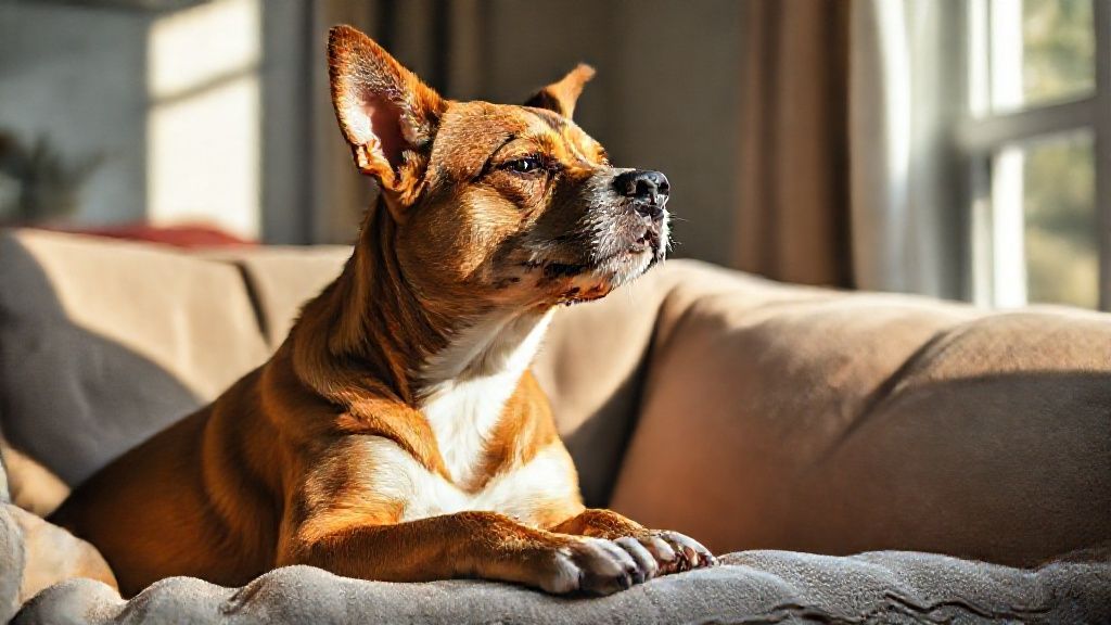Cachorro rosnando sem motivo aparente