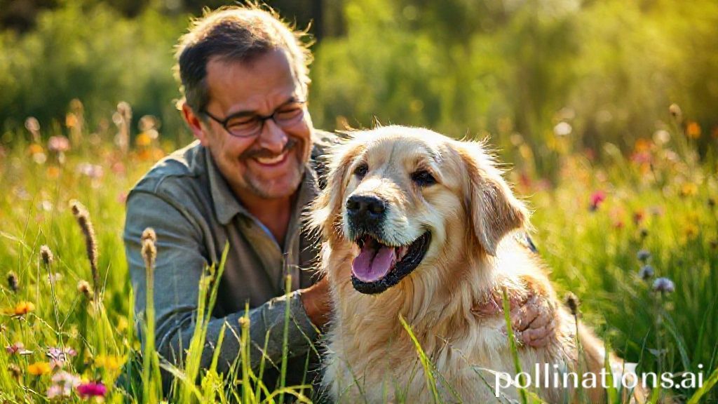 Cachorro com pelo saudável