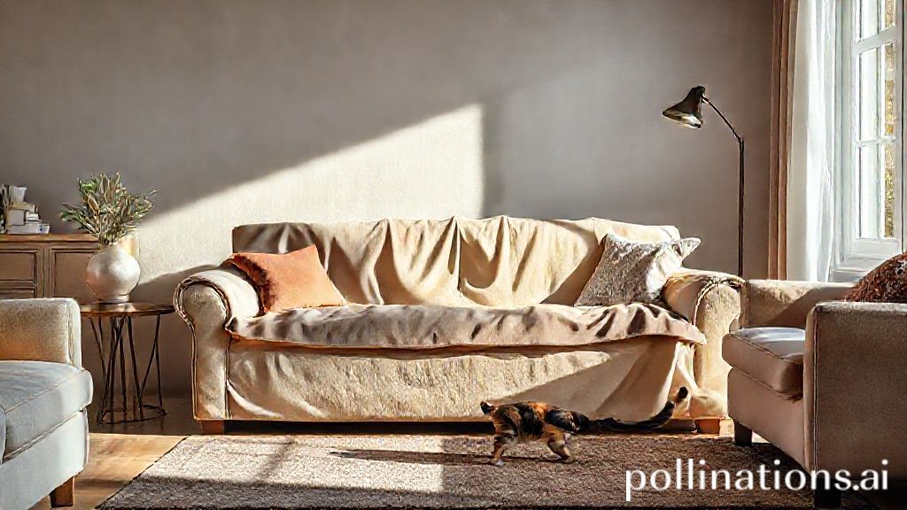 Móveis protegidos de arranhões de pets