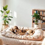 Pet descansando em um local confortável