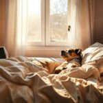 Cachorro dormindo tranquilamente