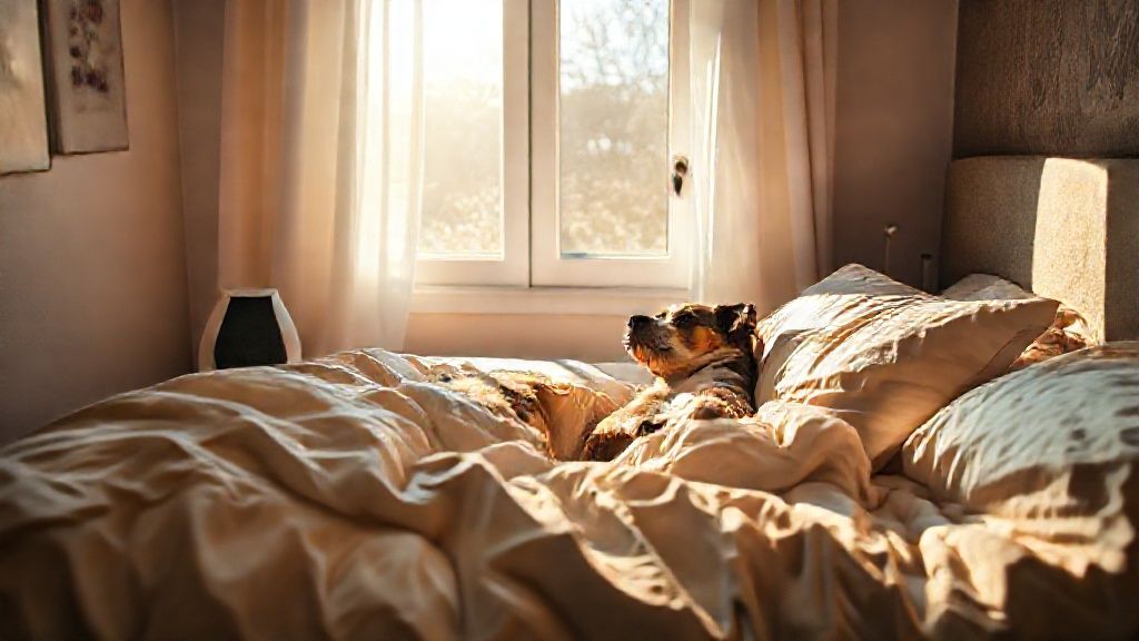 Cachorro dormindo tranquilamente